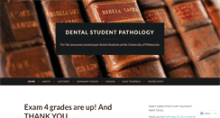 Desktop Screenshot of dentalstudentpathology.com